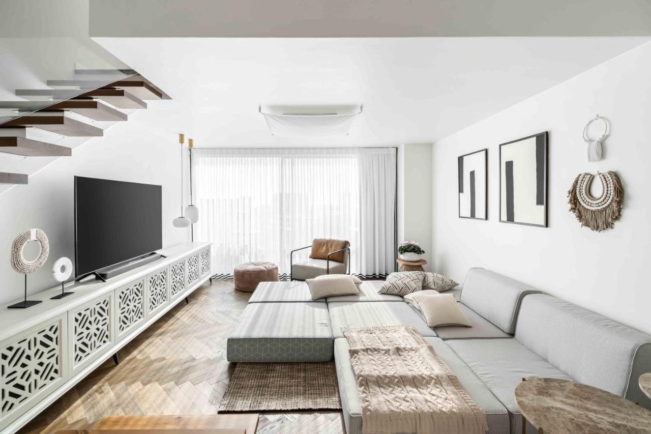 Elegant Duplex With Parking By Beachfront Stay Herzelia Zewnętrze zdjęcie